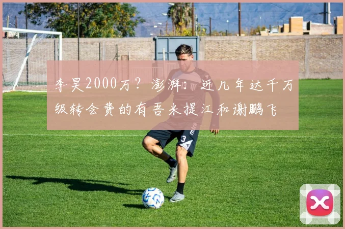 李昊2000万？澎湃：近几年达千万级转会费的有吾米提江和谢鹏飞